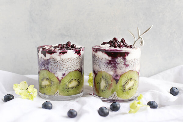 Chia Seed Pudding, by Chrissie Fire Mane